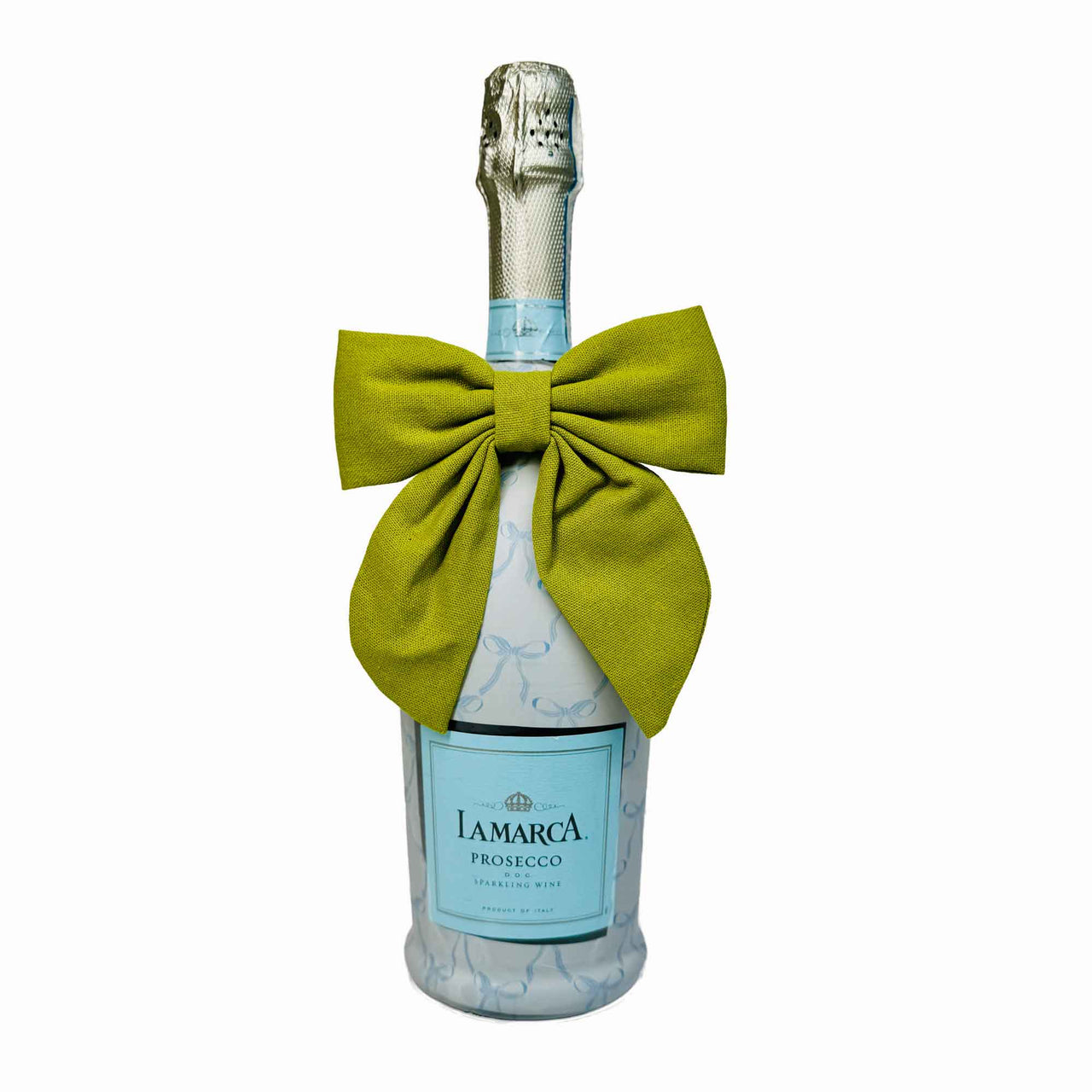 Beau Bottles Green Bottle Bow