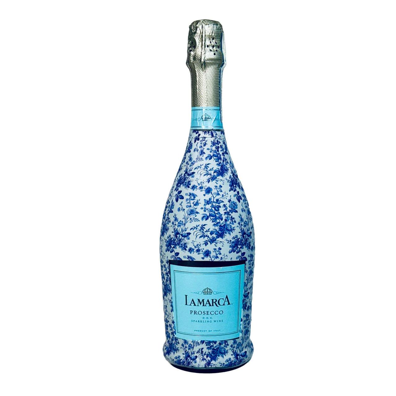 Beau Bottles Wrap Lamarca Grandmillenial Blue Floral