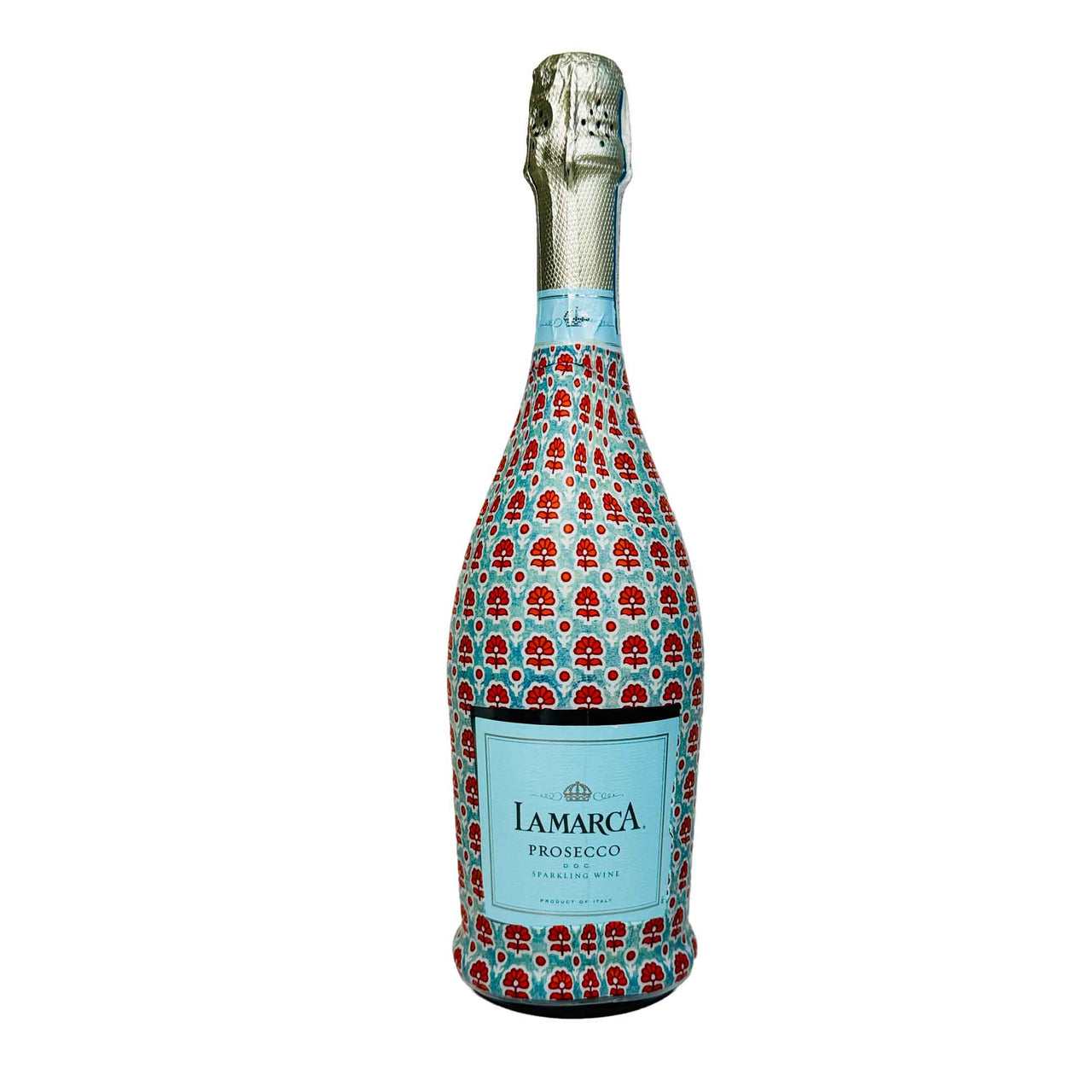 Beau Bottles Lamarca Wrap Indian Blue Flower Blockprint