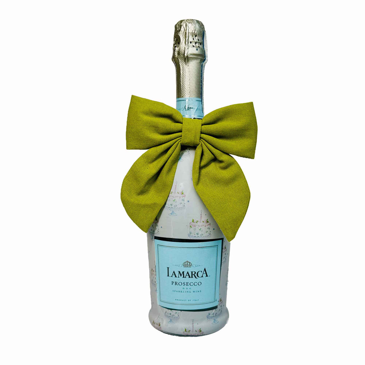 Beau Bottles Green Bottle Bow