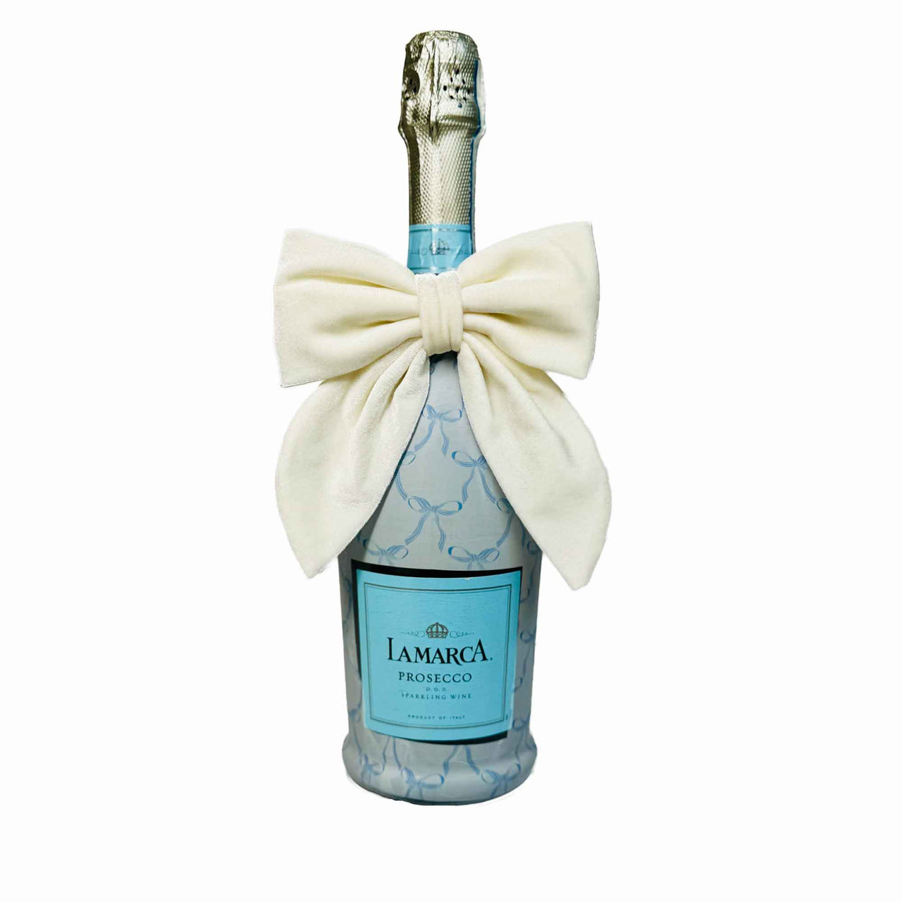 Beau Bottles White Bottle Bow