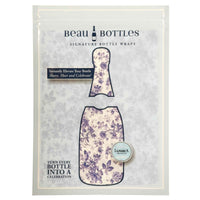 Thumbnail for Beau Bottles Wrap Lamarca Grandmillenial Blue Floral