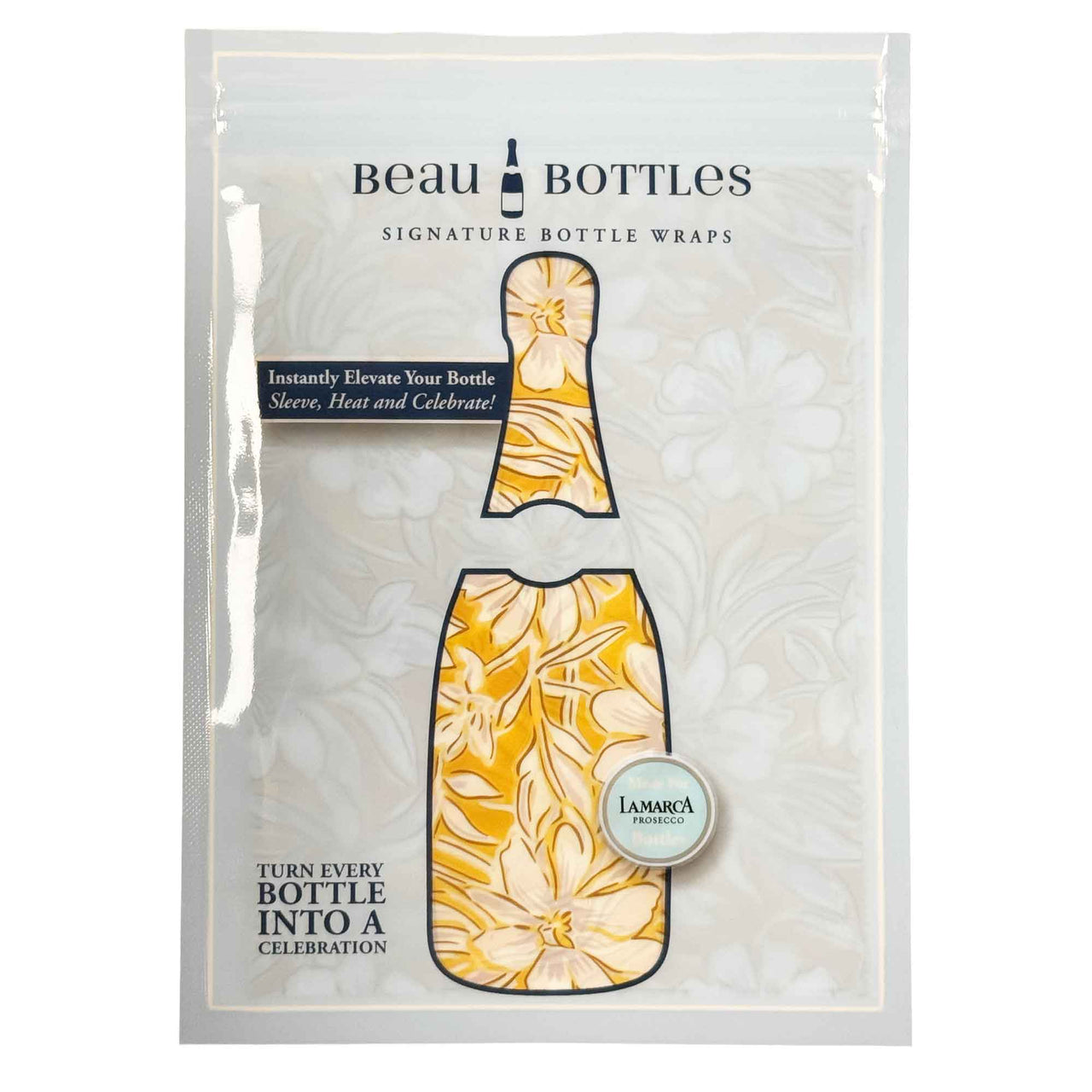 Beau Bottles Lamarca Signature Grandmillenial Gold Flower