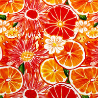 Thumbnail for Beau Bottles Wrap Veuve Preppy Watercolor Oranges