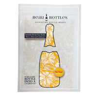 Thumbnail for Beau Bottles Wrap Veuve Signature Grandmillenial Gold Flower