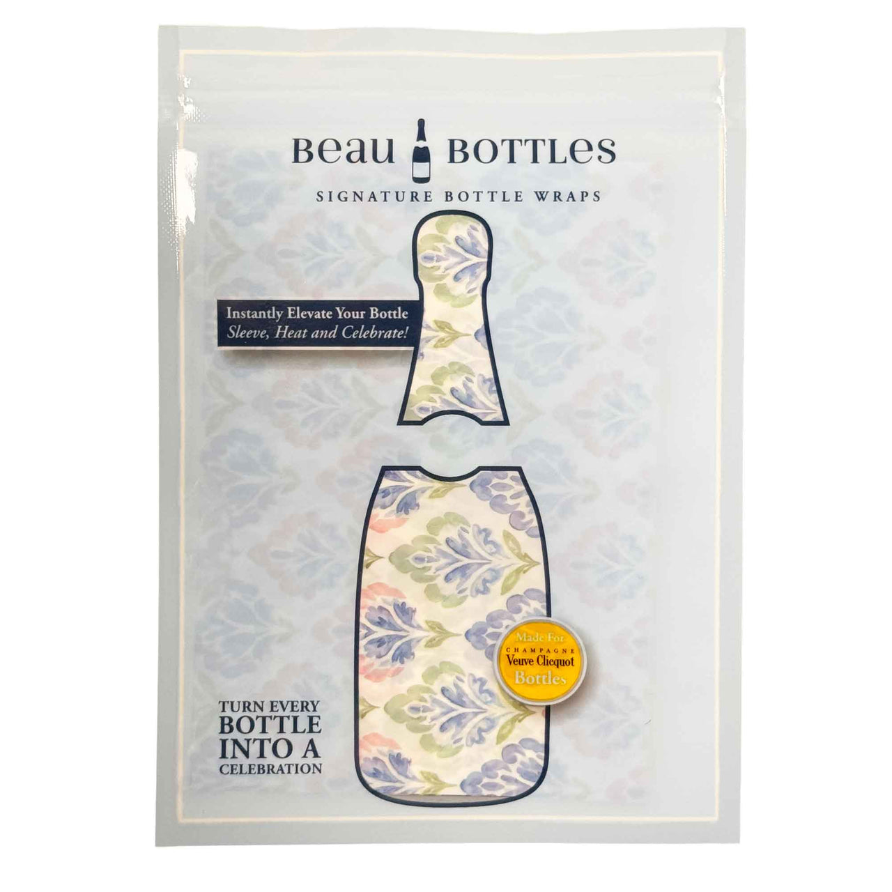 Beau Bottles Wrap Veuve Grandmillenial Pastel Jewels